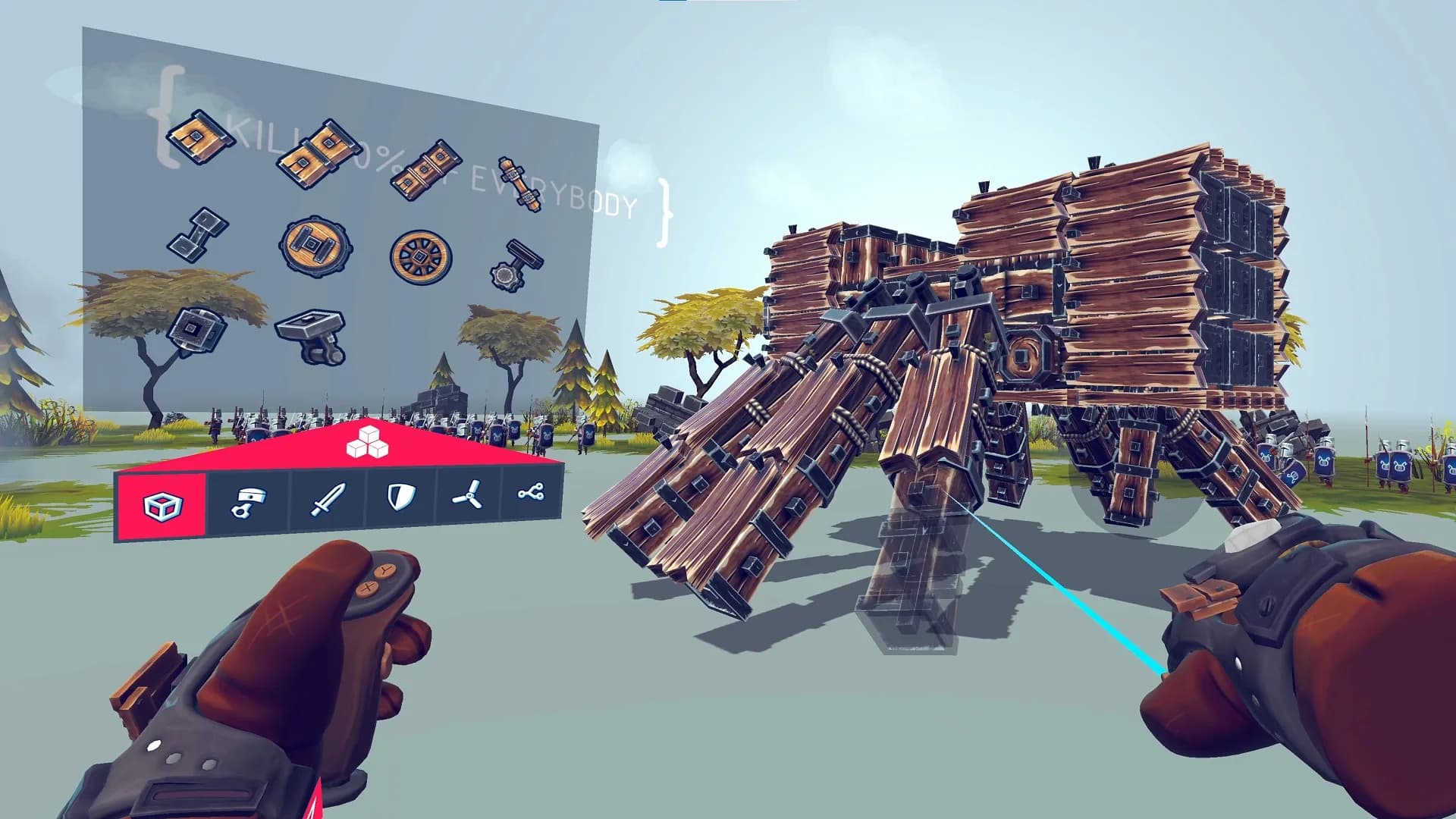 besiege VR update adds 17 machines and new camera controls