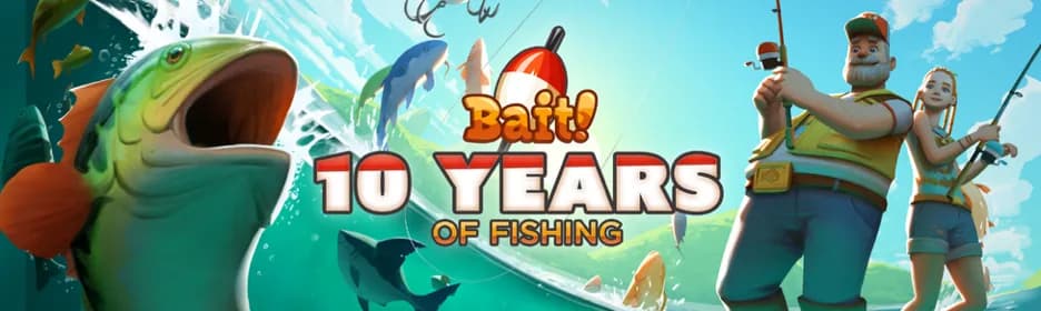 Bait! turns 10 with free anniversary gear and mixed reality mode coming in 2026